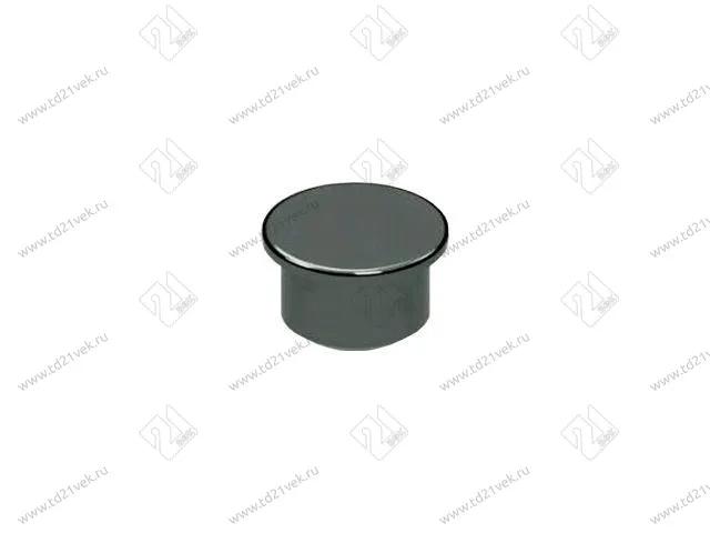 S-4081-A Заглушка для рейлинга, Starax, (16х12 мм), антрацит